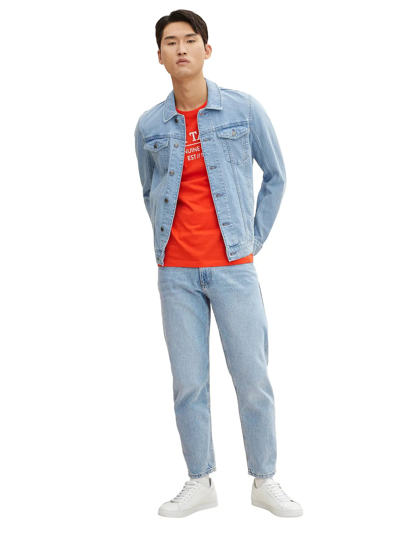 TOM TAILOR | T-Shirt | rot